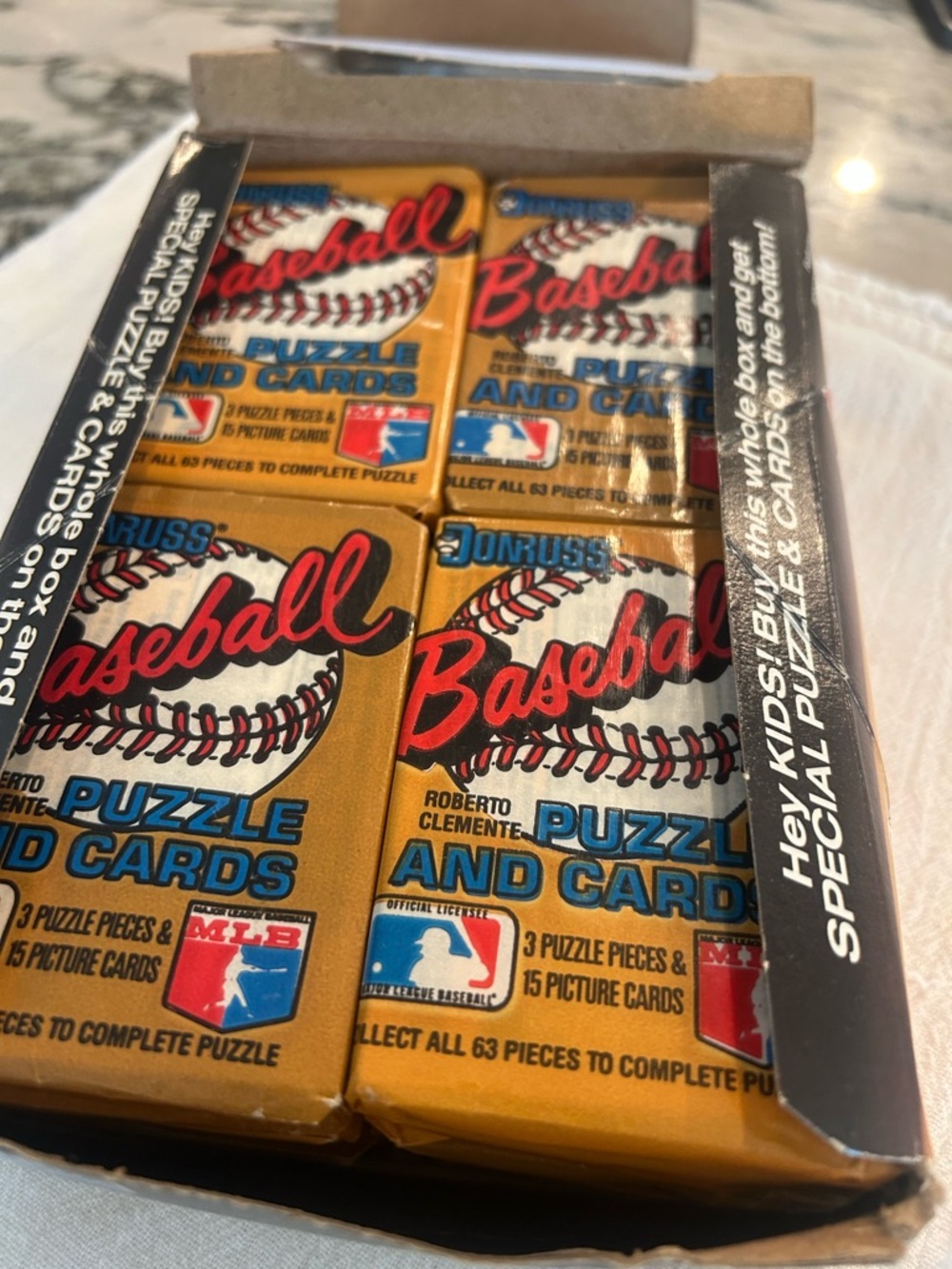 1987 Donruss Unopened Wax Box 36 Packs